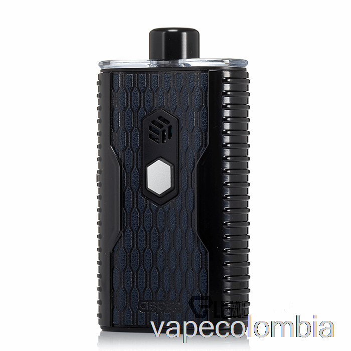 Vape Desechable Aspire Cloudflask 3 Pod System Negro Mate Y Azul Real